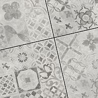 Cerasun Pisa decor grigio 60x60x4 cm