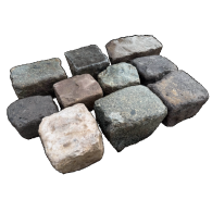 Kinderkoppen 16x16 bonte mix los per stuk