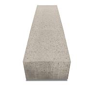 Oud Hollandse zitelement recht 200x60x40 cm greige