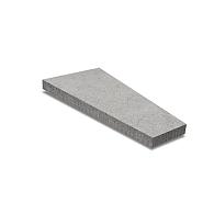 Oud Hollandse trapezium 120x60/30x8 cm grijs