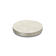 Oud Hollandse tegel rond 60x60x7 cm crËme