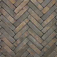 WF80 Oliva WS bruin blauw onbezand Getrommeld