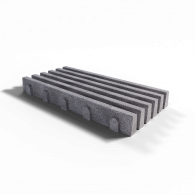 Hydris Trueline type A 125 Betongrijs
