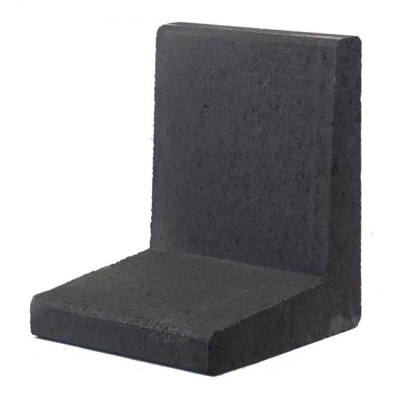 L-Element 50x40x40 cm zwart