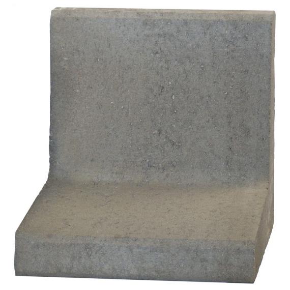 L-Element 40x40x40 cm grijs