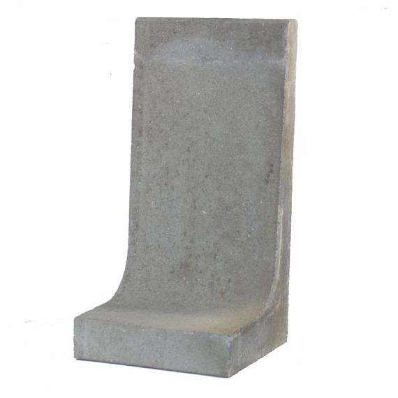 L-Element 80x40x40 cm grijs