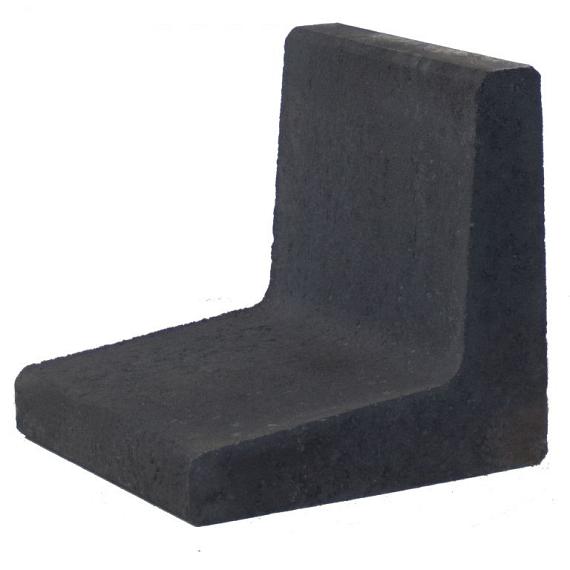 L-Element 40x40x40 cm zwart