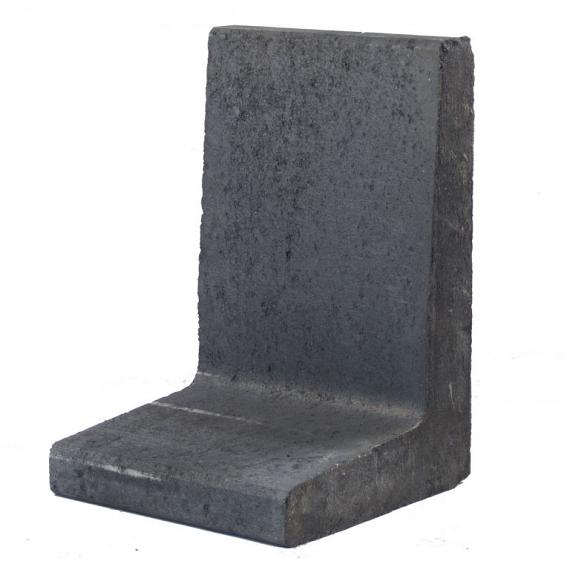 L-Element 60x40x40 cm zwart