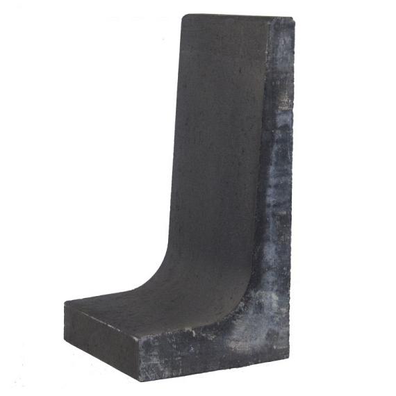 L-Element 80x40x40 cm zwart