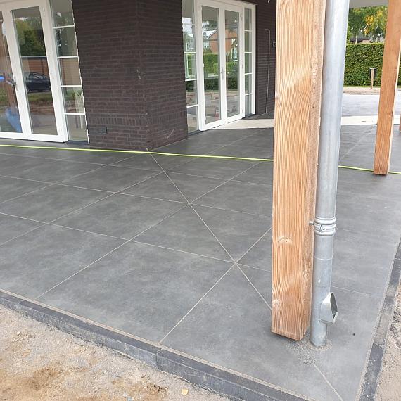 Robusto Ceramica 3.0 Concrea Antracite 90x90x3 Cm