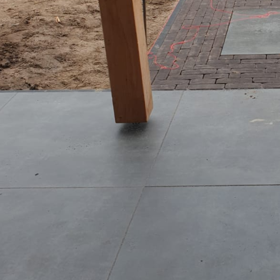 Robusto Ceramica 3.0 Concrea Antracite 90x90x3 Cm