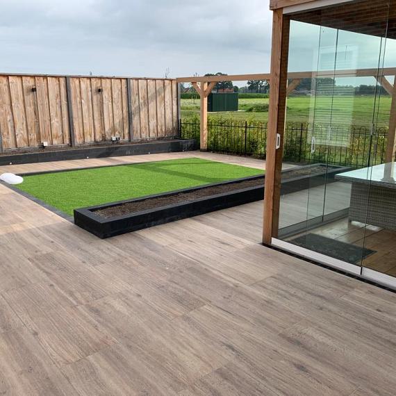 ROBUSTO CERAMICA 3.0 Timber oak 120x40x3 cm
