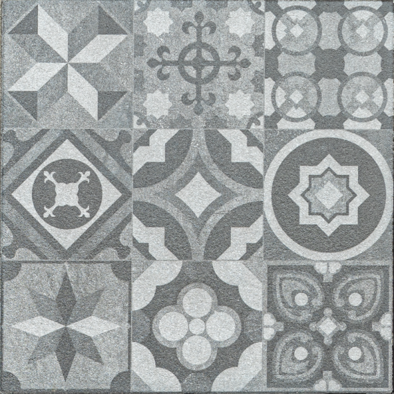 GeoProArte Mosaic 60x60x4cm Grey Deco