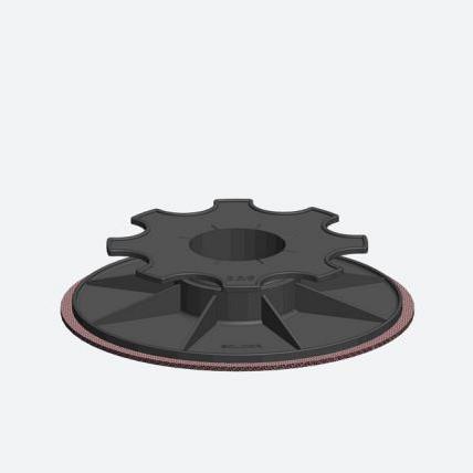 Solidor Comfort verstelbare drager rubber onderlaag IPV 3.5/5 (38-53 mm)
