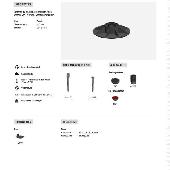 Easylift vacuum tegellegger voor keramische tegels