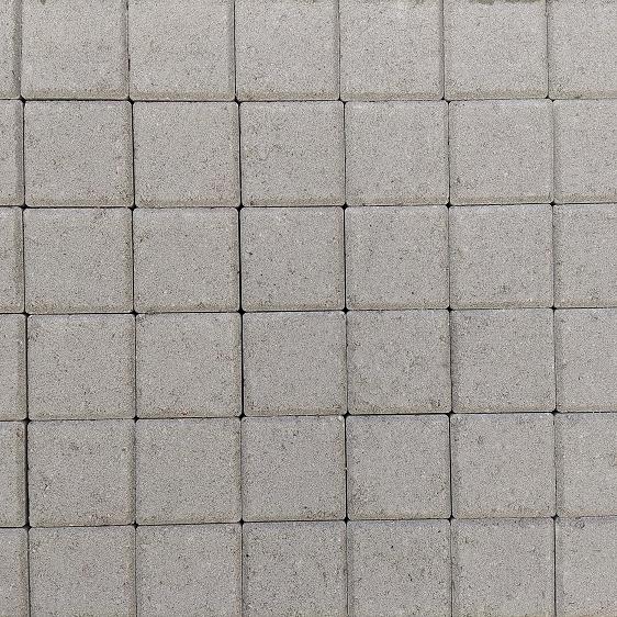 Betonstraatsteen half 8 cm grijs
