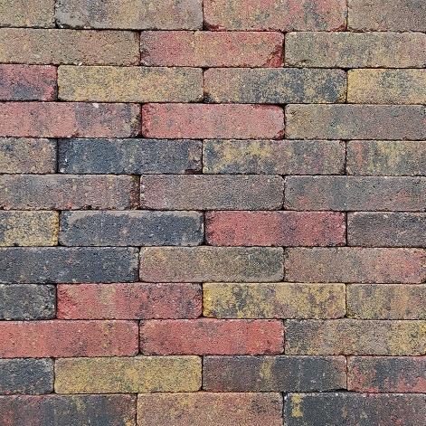 Antieke trommel waalformaat 7 cm oud bont (voorheen bont gv)