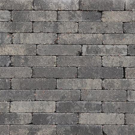 Antieke trommel waalformaat 7 cm grijs/zwart