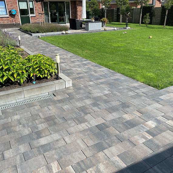 Patio straight exclusive banenverband 7 cm ocean