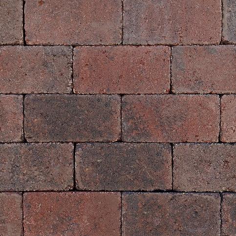 Antieke trommel betonstraatsteen 6 cm oud emmen