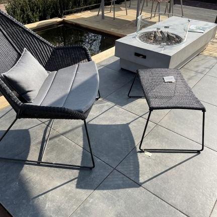 Robusto ceramica CONCREA ANTRACITE 60x60x3
