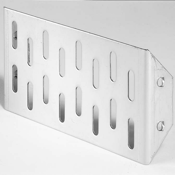 ACO Glassline eindplaat verzinkt staal
