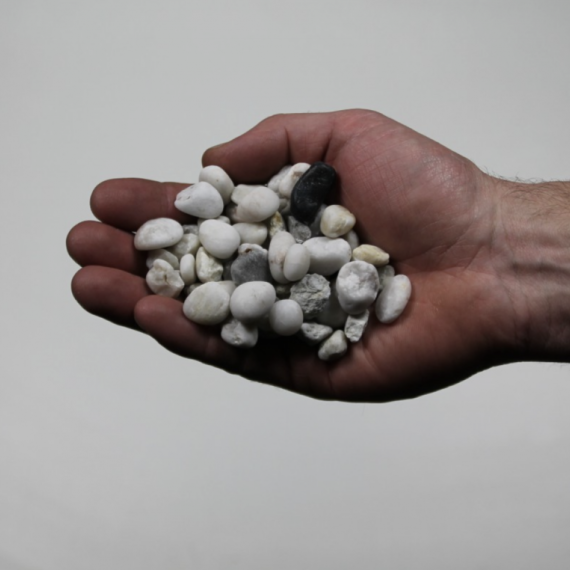 Crystal white kwarts 8-12 losgestort