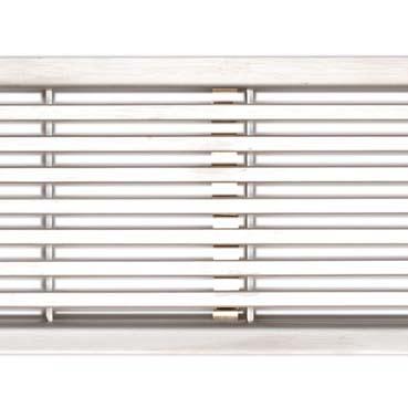 Langstaafrooster RVS 100 cm