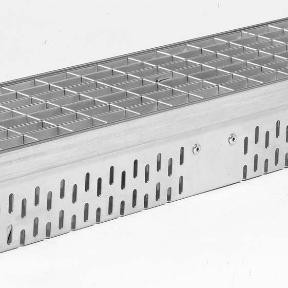 ACO Glassline RVS goot + maasrooster 50cm