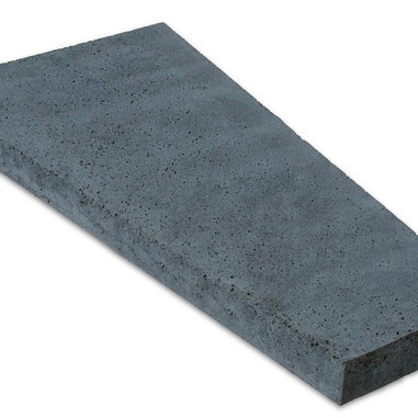 Schellevis oud hollandse trapezium 120x60/30x8 cm antraciet