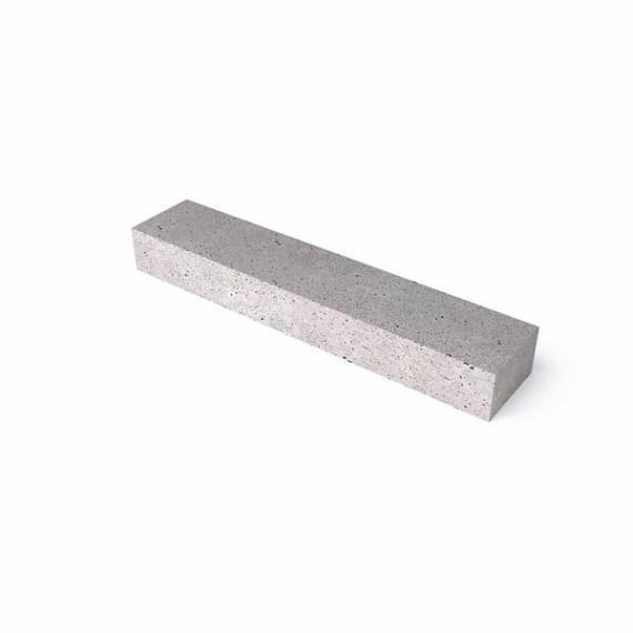 Schellevis oud hollandse betonbiels met facet 100x20x12 cm grijs