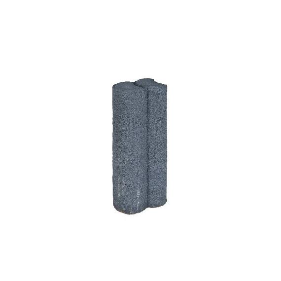 duo-pallisaden 6x25 zwart