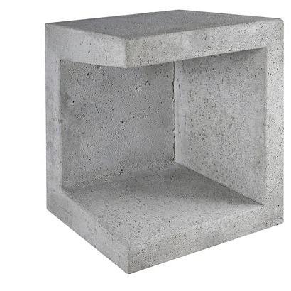 Betonnen U-hoekelement 40x40x50 grijs
