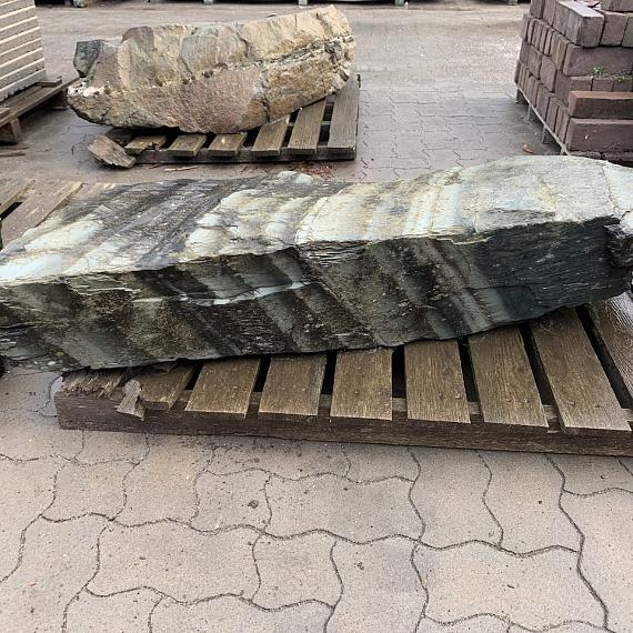 Natuursteen ca 120x50x20 cm Grijs