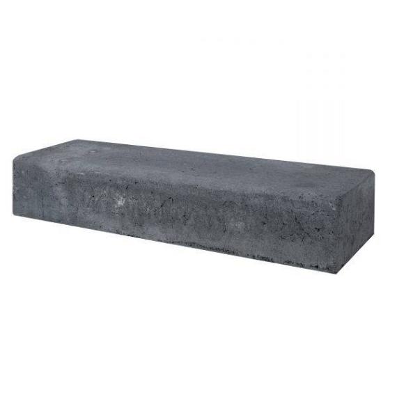 betonbiels 12x20x60 zwart