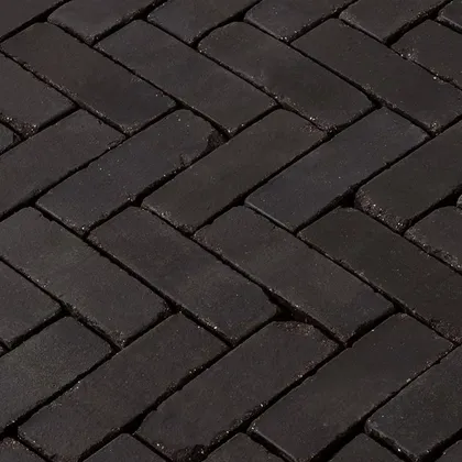 Terra Carbona Antica dikformaat zwart getrommeld