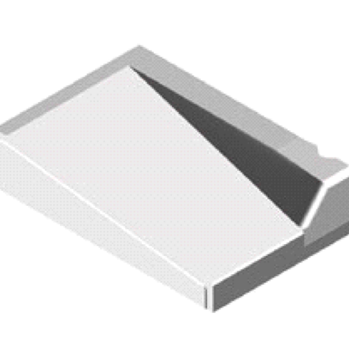 Invalide-inritblok 13/15 17/8X75X50 rechts grijs visbek
