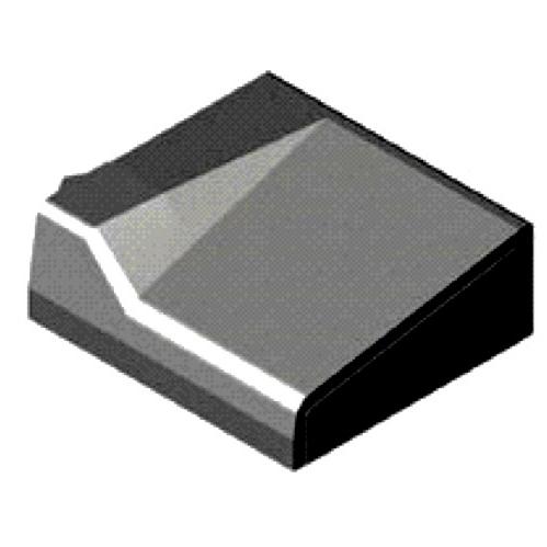 Inritblok 18/20 18x50x50 links zwart visbek