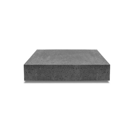 Oud Hollandse halve traptrede 50x40x20 antraciet