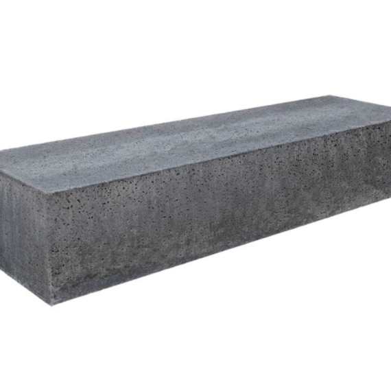 Oud Hollandse zitelement recht 100x60x40 creme