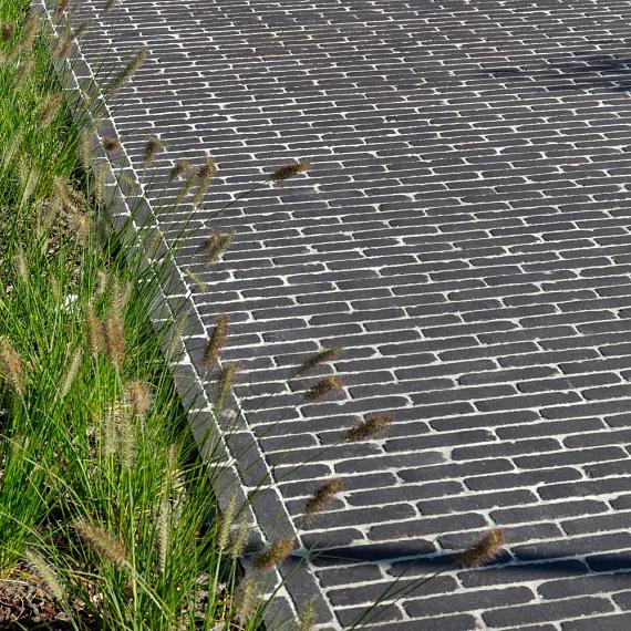UDF60 Ares zwart bezand Getrommeld