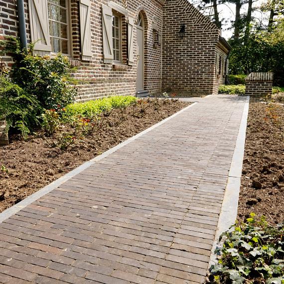 UWF60 Atlas aubergine zwart bezand Getrommeld