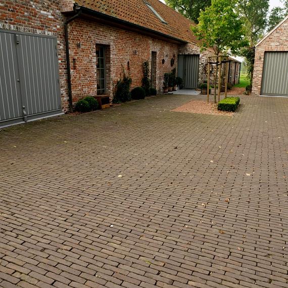 DF80 WS bruin/zwart getrommeld