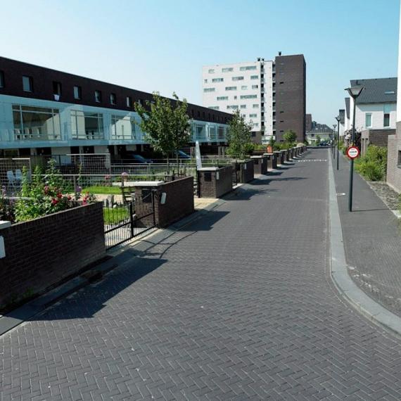 KK70 Nero zwart bezand Strak
