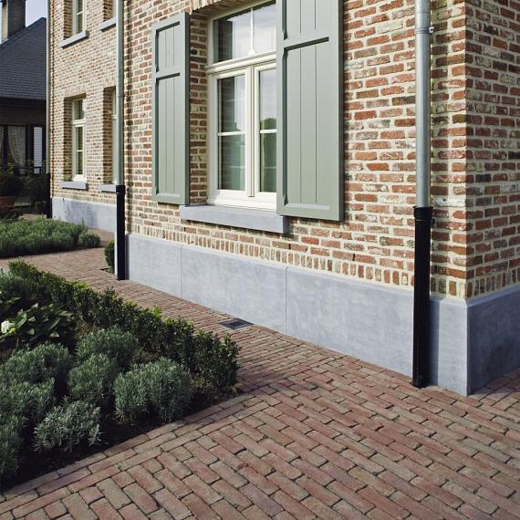 DF80 Novoton bruin rood bezand Getrommeld
