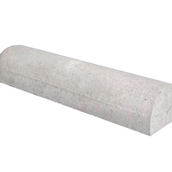 Stootband 1x rond 20x17x95 cm grijs