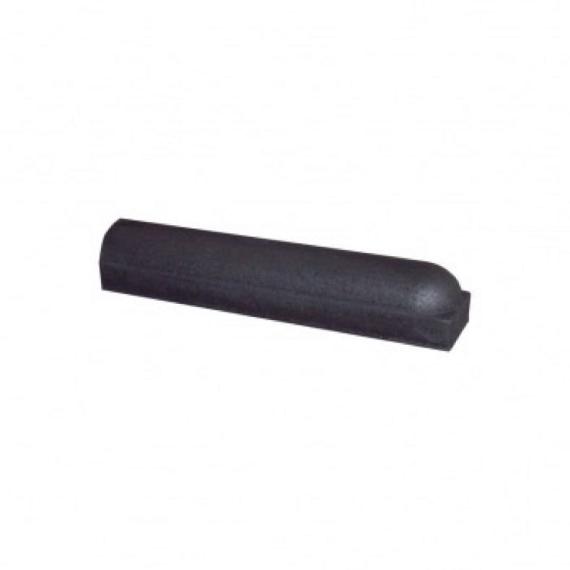 Stootband 1x rond 20x17x95 cm zwart