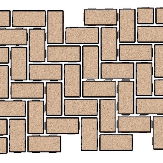 BSS 20x10x8 cm rood MP elleboogverband SP (mini-facet, met deklaag)