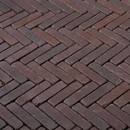 DF60 Bolzano Antica gebakken dikformaat paars genuanceerd