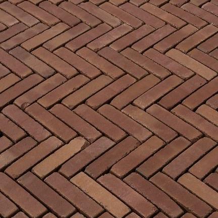 WF60 Roma Antica gebakken waalformaat rood genuanceerd